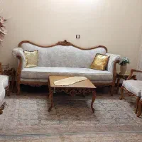 مبل فرانسوی ۷ نفره|مبلمان خانگی و میز عسلی|تهران, شهرک رضویه|دیوار
