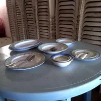 ظروف ملامین تورزن ،قاشق و چنگال، پارچ آب استیل|ظروف سرو و پذیرایی|تنکابن, |دیوار