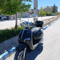 موتور وسپا کاوان s مشکی درحدصفر
