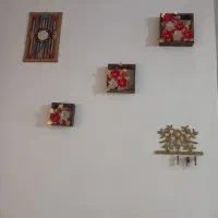 تابلوبسیار زیبا موفت گذاشتمش|صنایع دستی و سایر لوازم تزئینی|خرم‌آباد, |دیوار