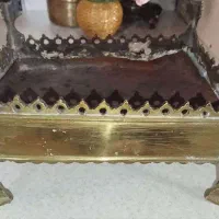 منقل برنجی آنتیک روسی کلکسیونی|صنایع دستی و سایر لوازم تزئینی|تهران, بروجردی|دیوار