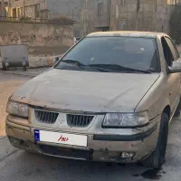 سمند بژ مدل ۸۳ موتور x7|خودرو سواری و وانت|مشکیندشت, |دیوار