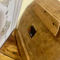 ساعت دیواری  مینیمال نو با چوب روسی قطر ۴۵ سانت|ساعت دیواری و تزئینی|تهران, جیحون|دیوار