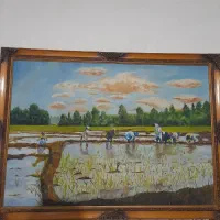 تابلو شالیزار