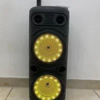 اسپیکر ۱۶ اینچ شارژی/برقی/ میکروفون بیسیم نو|سیستم صوتی خانگی|گلستان (تهران), |دیوار