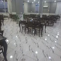 میز غزا خوری وتخت سلطنتی