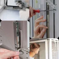 تعمیر و ریگلاژ تخصصی درب و پنجره پی وی سی و توری