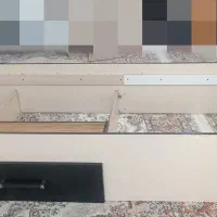 تخت یکنفره جنس ام دی اف و کمد