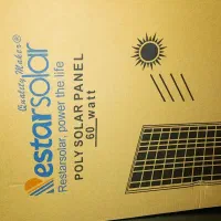 صفحه خورشیدی سولار پنل ۶۰ وات کنترل شارژر اروپایی