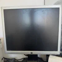 کیس کامپیوتر رومیزی و مانیتور hp استوک