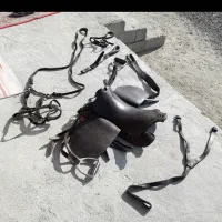 زین نو اصلا استفاده نشده با تمام وسایل