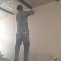گچکارگچ کاری نمزدگی نصب دیوارگچی خورده کاری گچبری