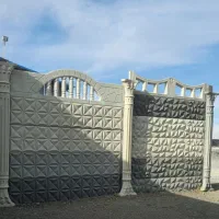 دیوار بتنی دیوار پیشساخته پلیمری و اکسپوز طرحدار