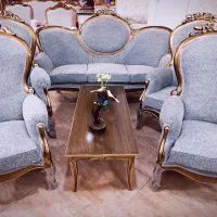 مبل های ظریف کلاسیک آکبند ۷نفره و ۹نفره|مبلمان خانگی و میز عسلی|کرمانشاه, |دیوار