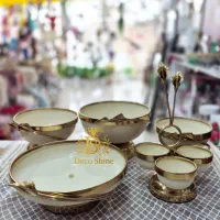 ظروف پذیرایی و دکوری (ست و تکی)جدید در تکاب