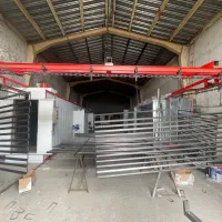 خدمات رنگ پودری کوره ای کانوایر