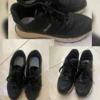 کفش صندل کتونی پاشنه دار نیم بوت زنانه