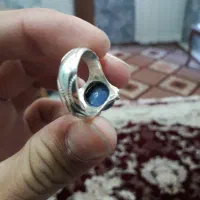 انگشتر نقره  کار دست نگین یاقوت|جواهرات|مشهد, راهنمایی|دیوار