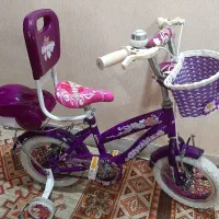 دوچرخه ۱۲ بنفش در حد نو|دوچرخه، اسکیت، اسکوتر|رشت, کوی مهر|دیوار