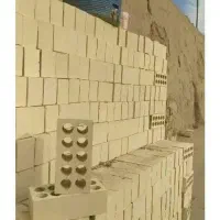 آجر بلوک سقفی و تیغه 10 و 15 تحویل با تخلیه سر کار|مصالح و تجهیزات ساختمان|یزد, |دیوار