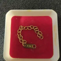 نیم گرم طلای ۱۴ عیار