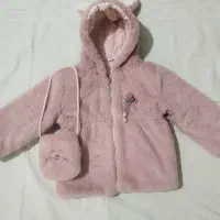کاپشن خز دخترانه