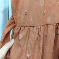 پیراهن مخمل کبریتی بلند|لباس|تهران, شهرآرا|دیوار