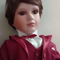 عروسک سرامیکی دوقلو