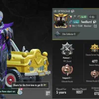 اکانت پابجی فروش فوری  تخفیف ویژه میدم