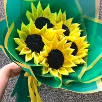 انواع دسته گل روبانی/خواستگاری/کادو/نامزدی|گل مصنوعی|رشت, پاستوریزه|دیوار