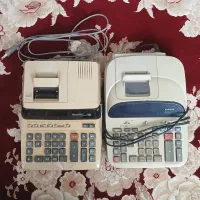 ۲ عدد ماشین حساب چاپگر