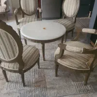 مبل و میز ناهارخوری ۸نفره طرح قدیم