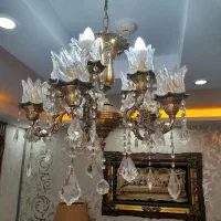 لوستر برنجی|لوستر و چراغ آویز|پردیس, فاز ۳|دیوار