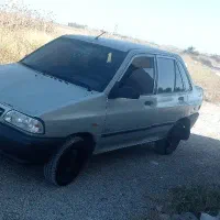 پراید نقره ای