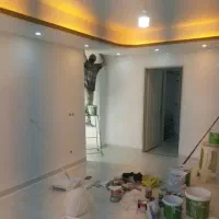 نقاشی ساختمان رنگین کمان|خدمات پیشه و مهارت|اردکان, |دیوار