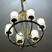 لوستر 6شاخه تک