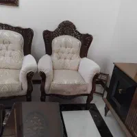 مبلمان استیل ۹ نفره|مبلمان خانگی و میز عسلی|تهران, خانی آباد نو شمالی|دیوار