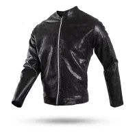 کاپشن چرم طرح پوست مار ساده.پرداخت در محل|لباس|شیراز, تندگویان|دیوار