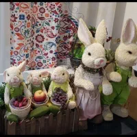 ست خرگوش|مجسمه، تندیس، ماکت|کیش, |دیوار