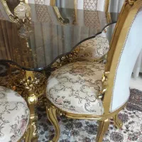 میزناهارخوری سلطنتی 8 نفره|میز و صندلی غذاخوری|مشهد, شهرک مطهری|دیوار