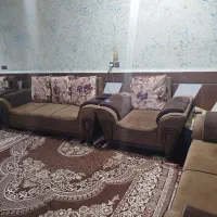 مبل 7نفره شیک وتمیز|مبلمان خانگی و میز عسلی|شوش, |دیوار