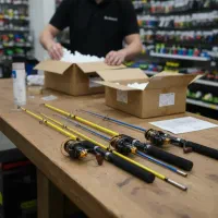 چوب و چرخ و لنسر ماهیگیری قدرتمند و نشکن بسیارسبک|ماهیگیری|تهران, بهار|دیوار