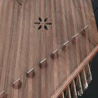 سنتور حرفه ای چوب گردو کهنه و سیم بدرا آلمان