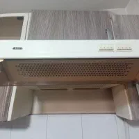 کابینت فلزی با سینک و هود|آبچکان و نظمدهنده ظروف|مشکیندشت, |دیوار