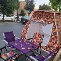 چادر مسافرتی مدل کلبه ای/ تولیدکننده