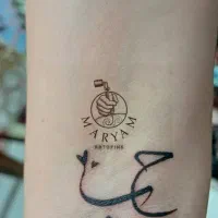 مدل تتو بدن