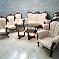 مبل دسته متکایی با پارچه نو رویال