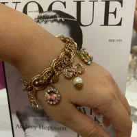 دستبند ژوپینگ اویز دار و گوشواره اشانتیون|بدلیجات|اصفهان, کوی شهید کشوری|دیوار