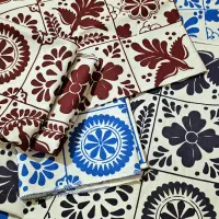 ۶ عدد پارچه طرح سنتی ابعاد ۶۰×۶۰ زیر قیمت