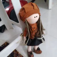 گل  مصنوعی عروسک روسی